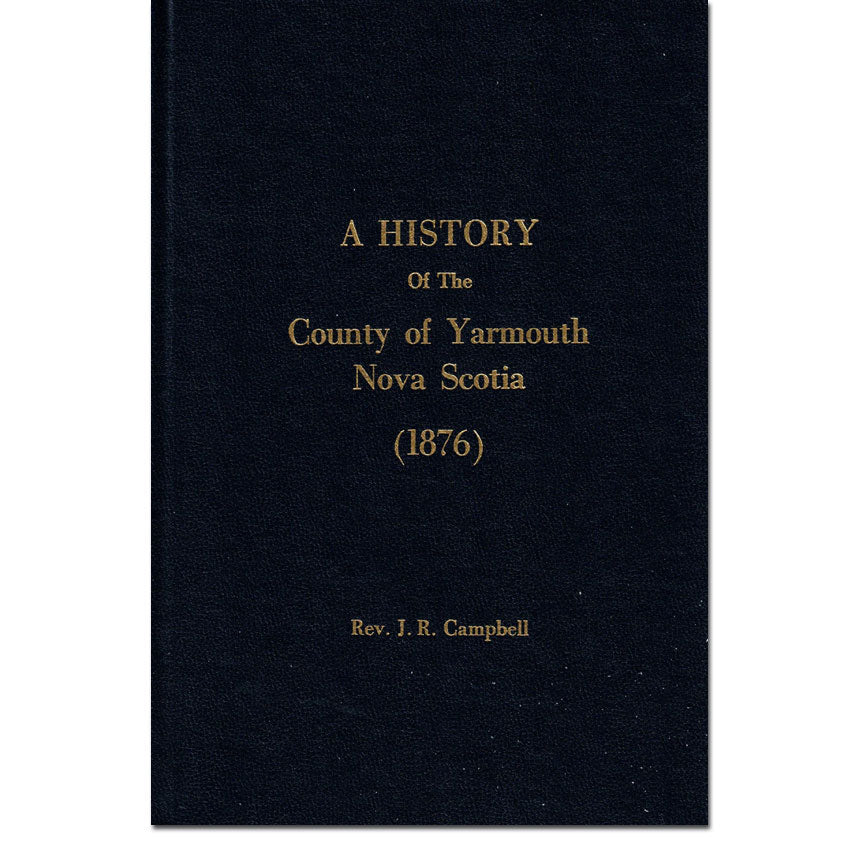 A History of the County of Yarmouth Nova Scotia