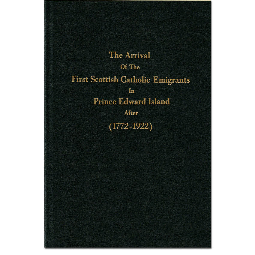 The Arrival Of The First Scottish Catholic Emigrants In Prince Edward Island
