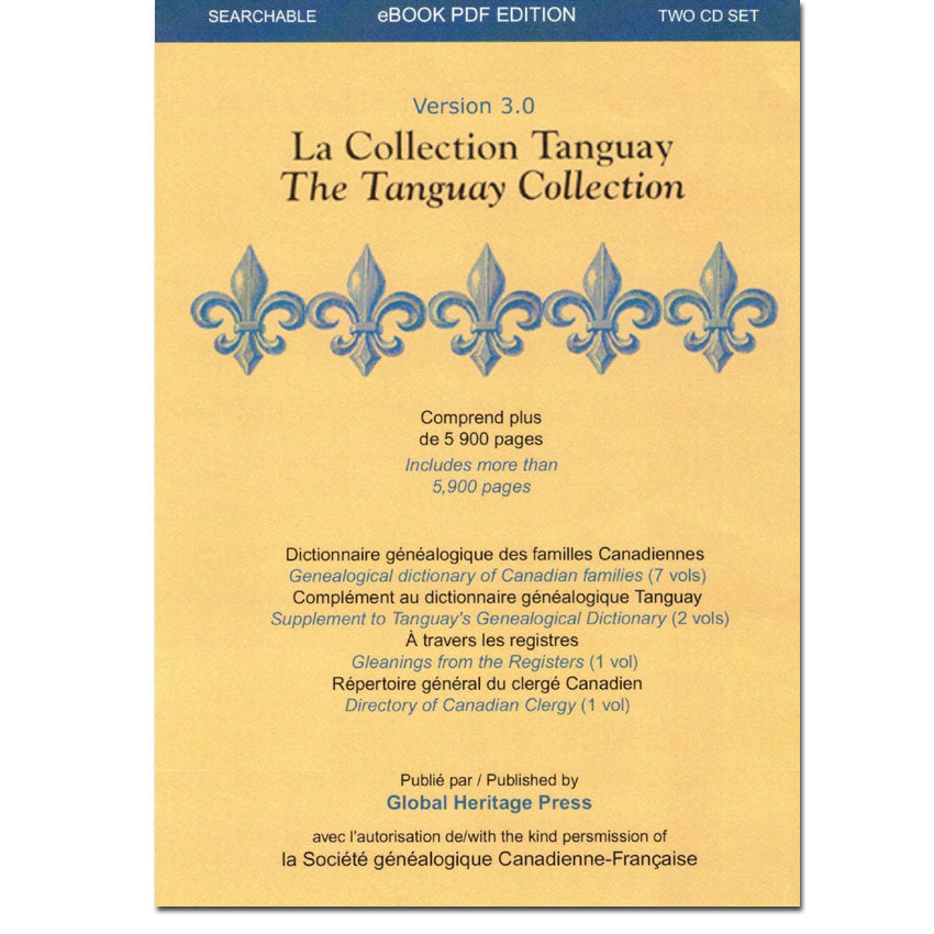 11 Volumes - Le Tanguay Collection, Version 3.0 (includes corrections)
