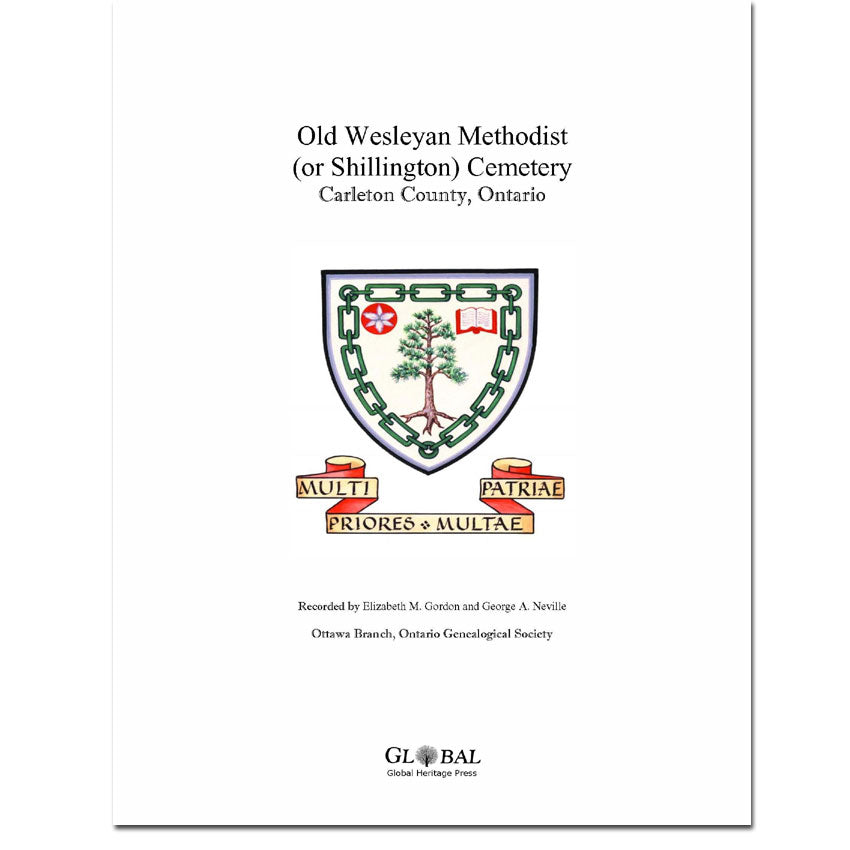 Old Wesleyan Methodist (or Shillington) Cemetery, Carleton County, Ontario