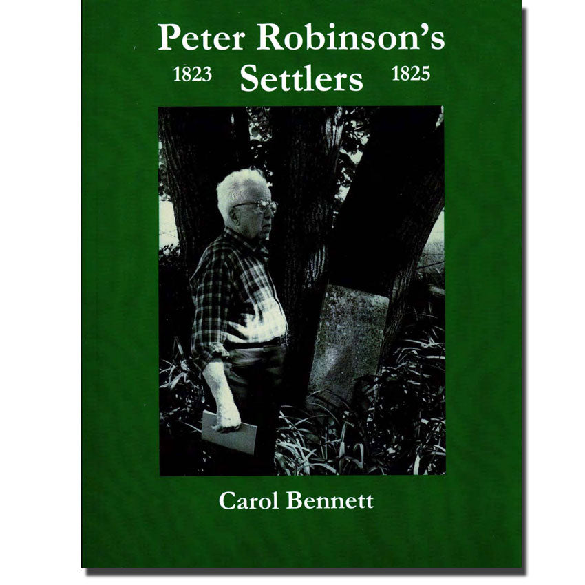 Peter Robinson's Settlers (Ireland to Upper Canada)