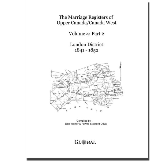 London District Marriage Register of Upper Canada Part 2, 1842-1852